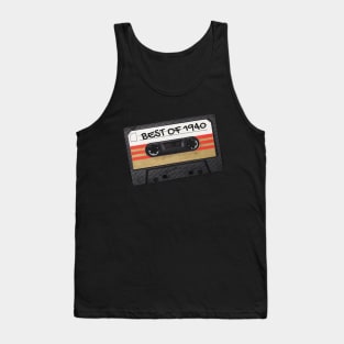 Best of 1940 music tape - Happy Birthday Tank Top